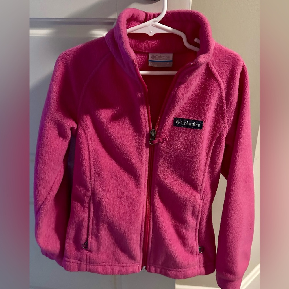 Columbia Vibrant Pink Fleece Jacket